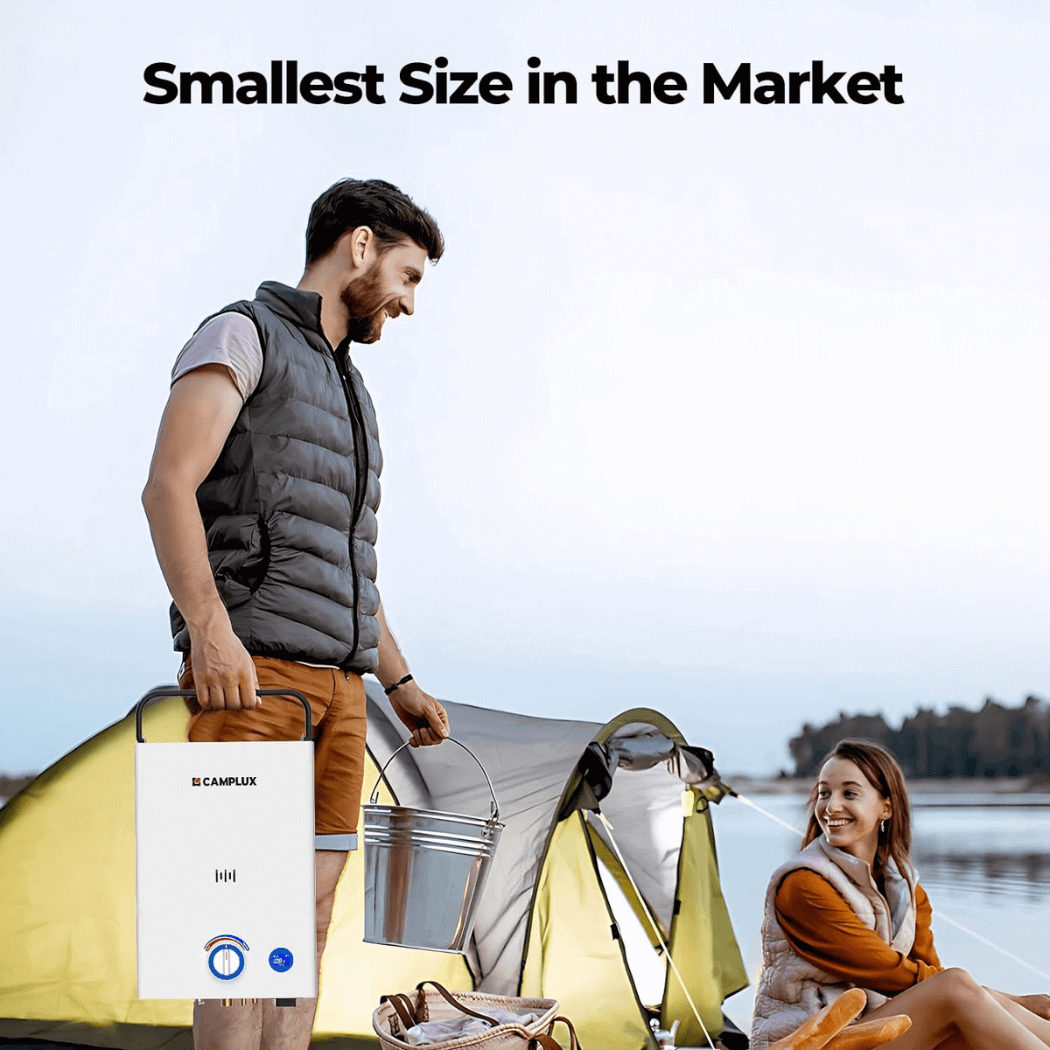 Camplux First F10 LPG Camping Water Heater | Backcountry Sportsman