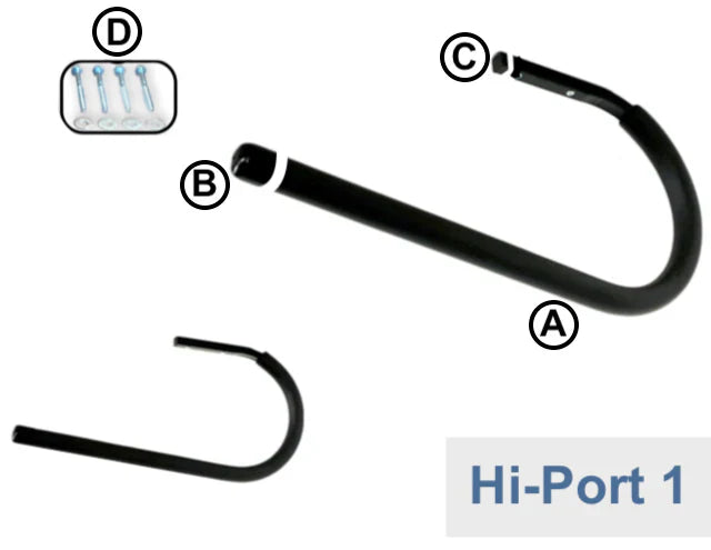 Hi-Port 1 | SUP Storage Ceiling and Wall Hooks | Holds 50 lbs | Backcountry Sportsman