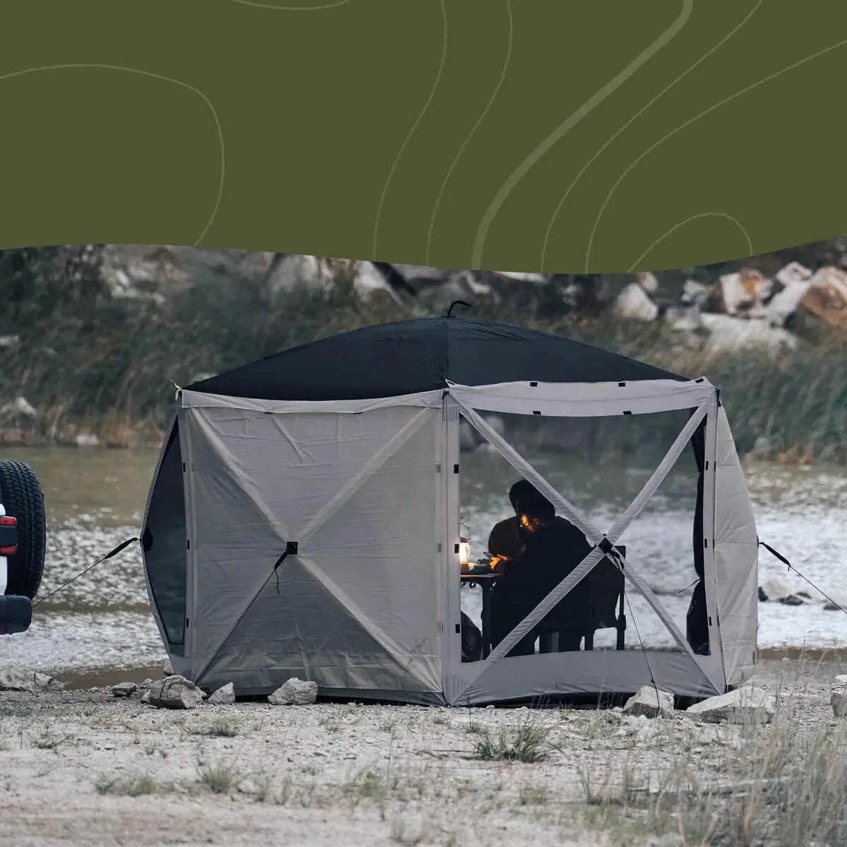 Hub Screen house 600 | Backcountry Sportsman