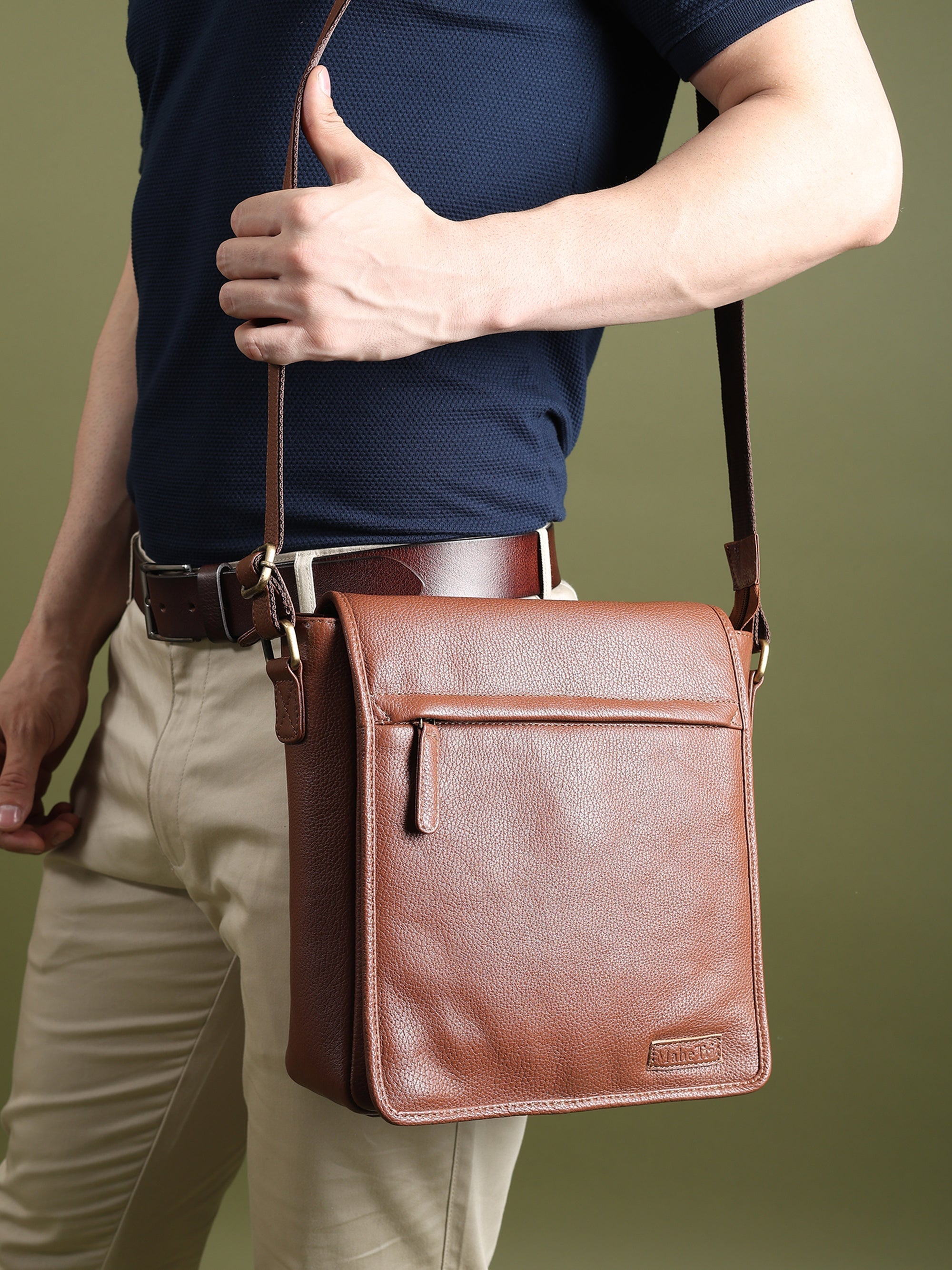 Leather Crossbody Bag for Travel Work | Backcountry Sportsman