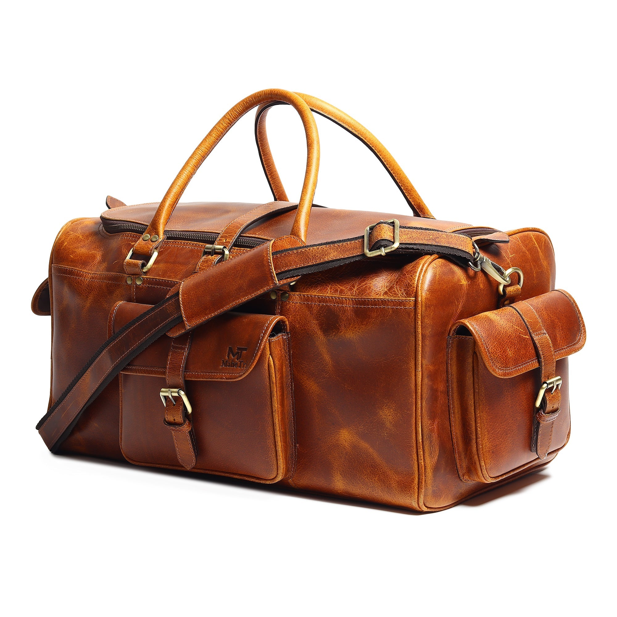 Berlin Leather Weekender Duffle Bag | Backcountry Sportsman