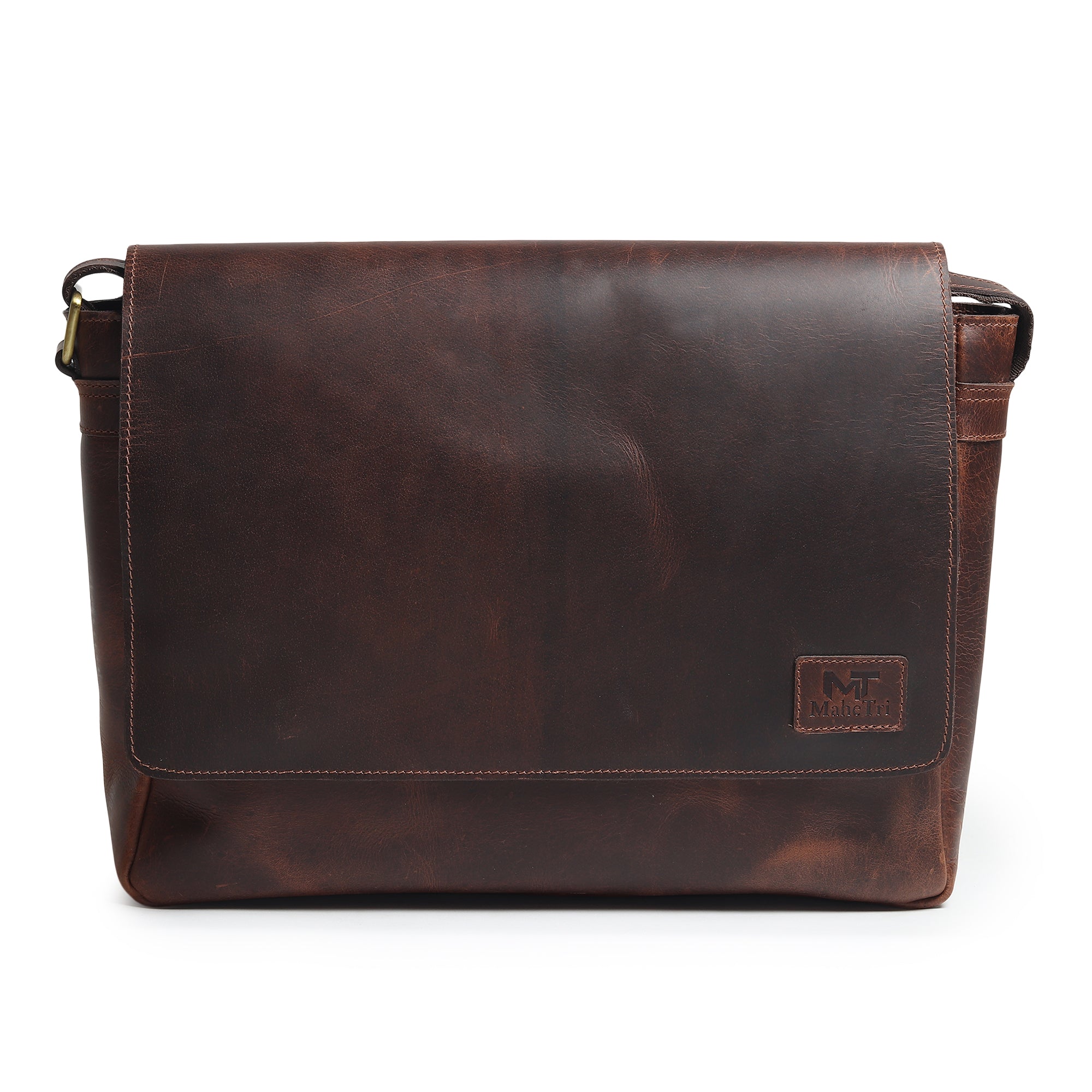 Genuine Sitka Leather Laptop Bag | Backcountry Sportsman