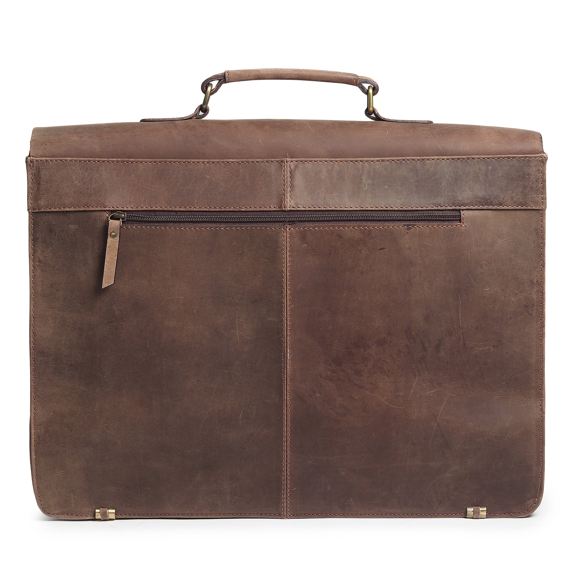 Buffalo Leather Messenger Bag | Backcountry Sportsman
