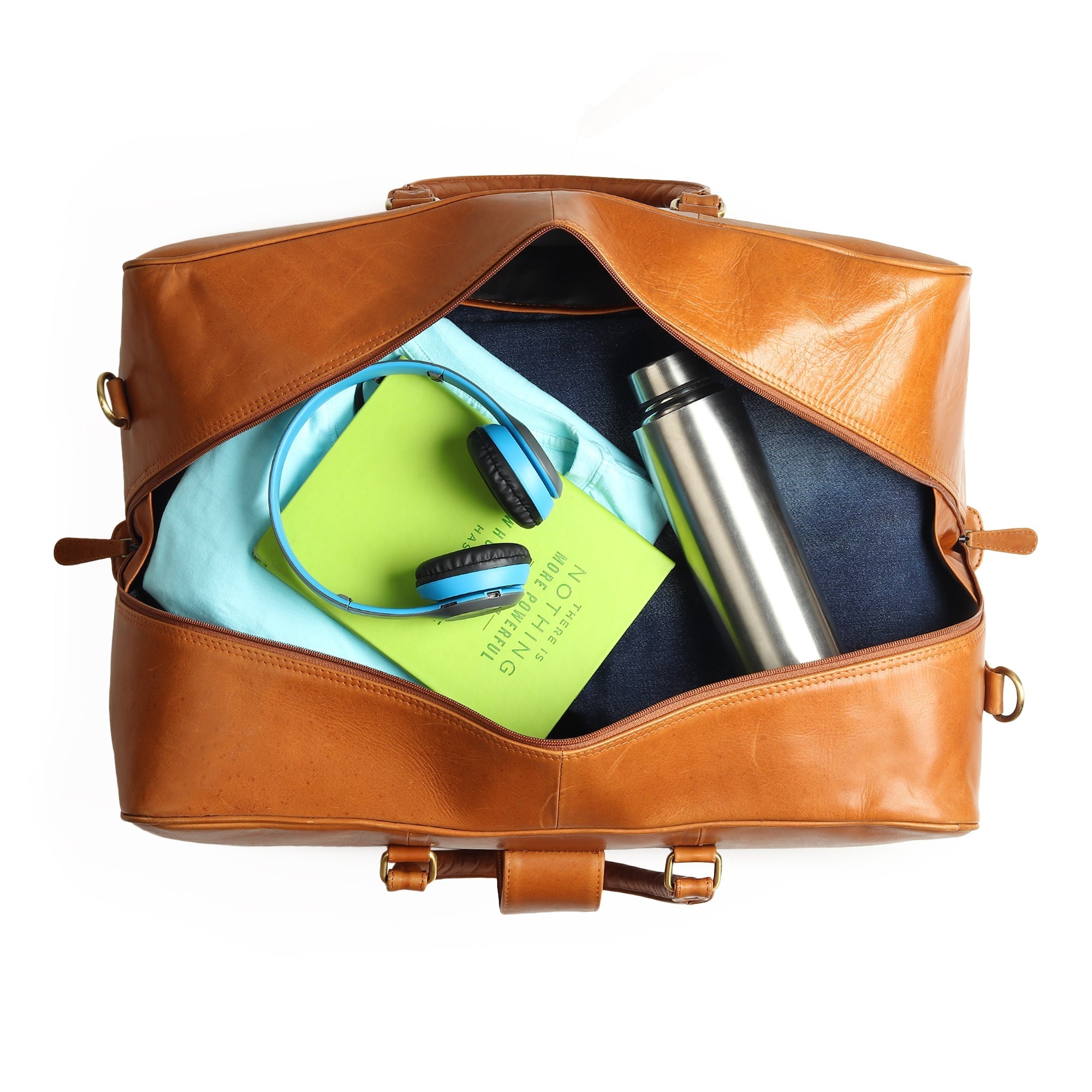 Port Blair Leather Duffle Travel Bag | Backcountry Sportsman