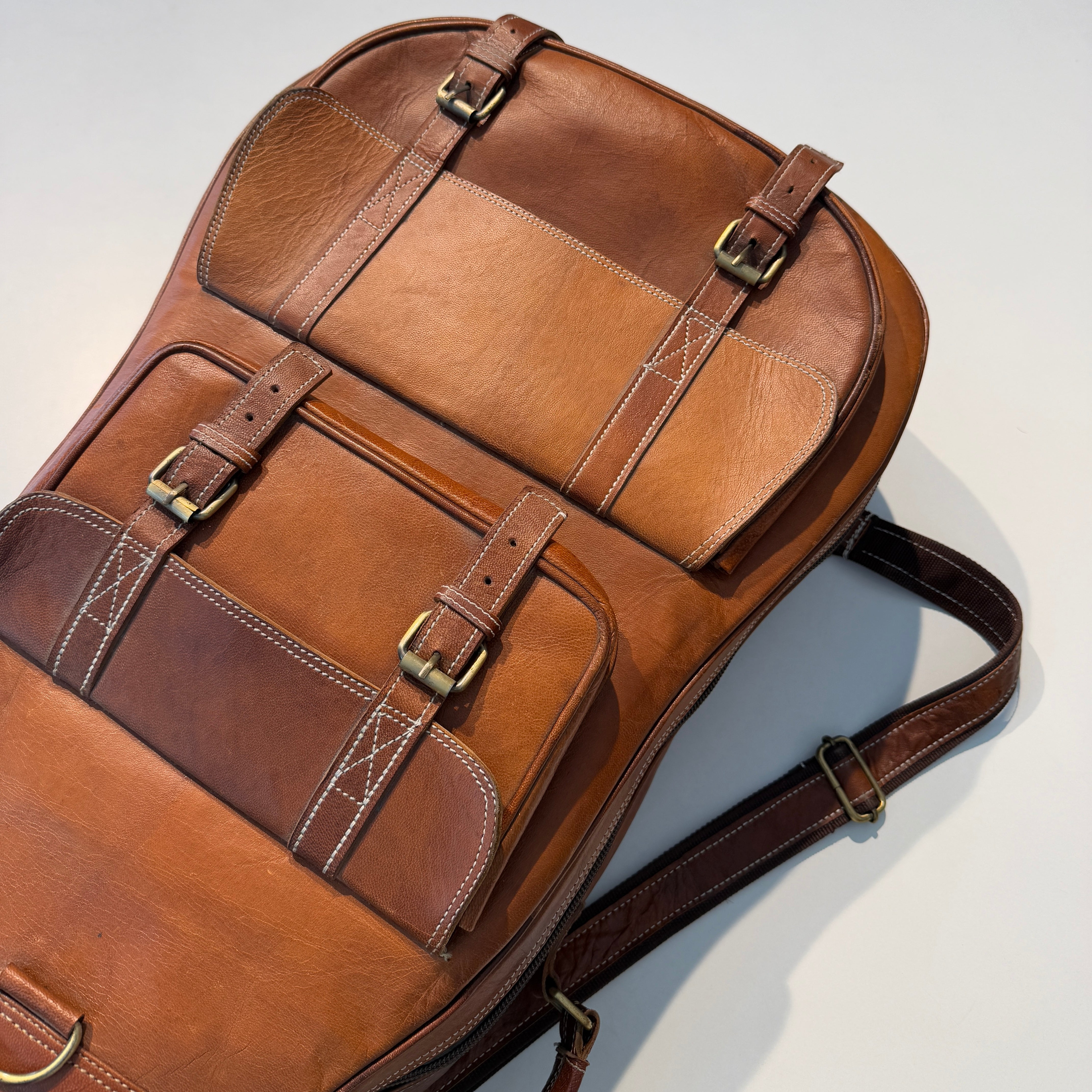 Personalized Leather Guitar Case | Backcountry Sportsman