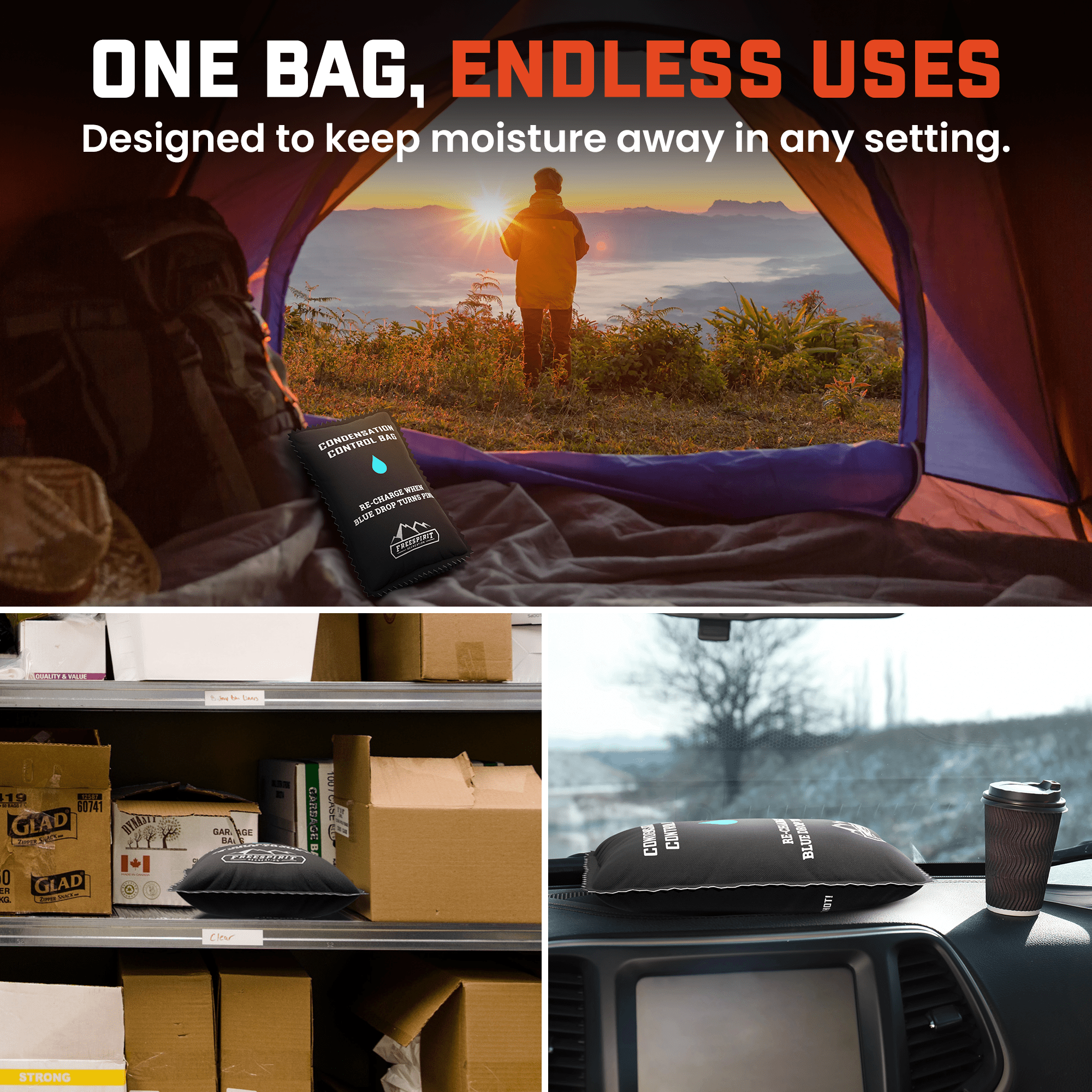 Rooftop Tent Dehumidifier Bag | Backcountry Sportsman