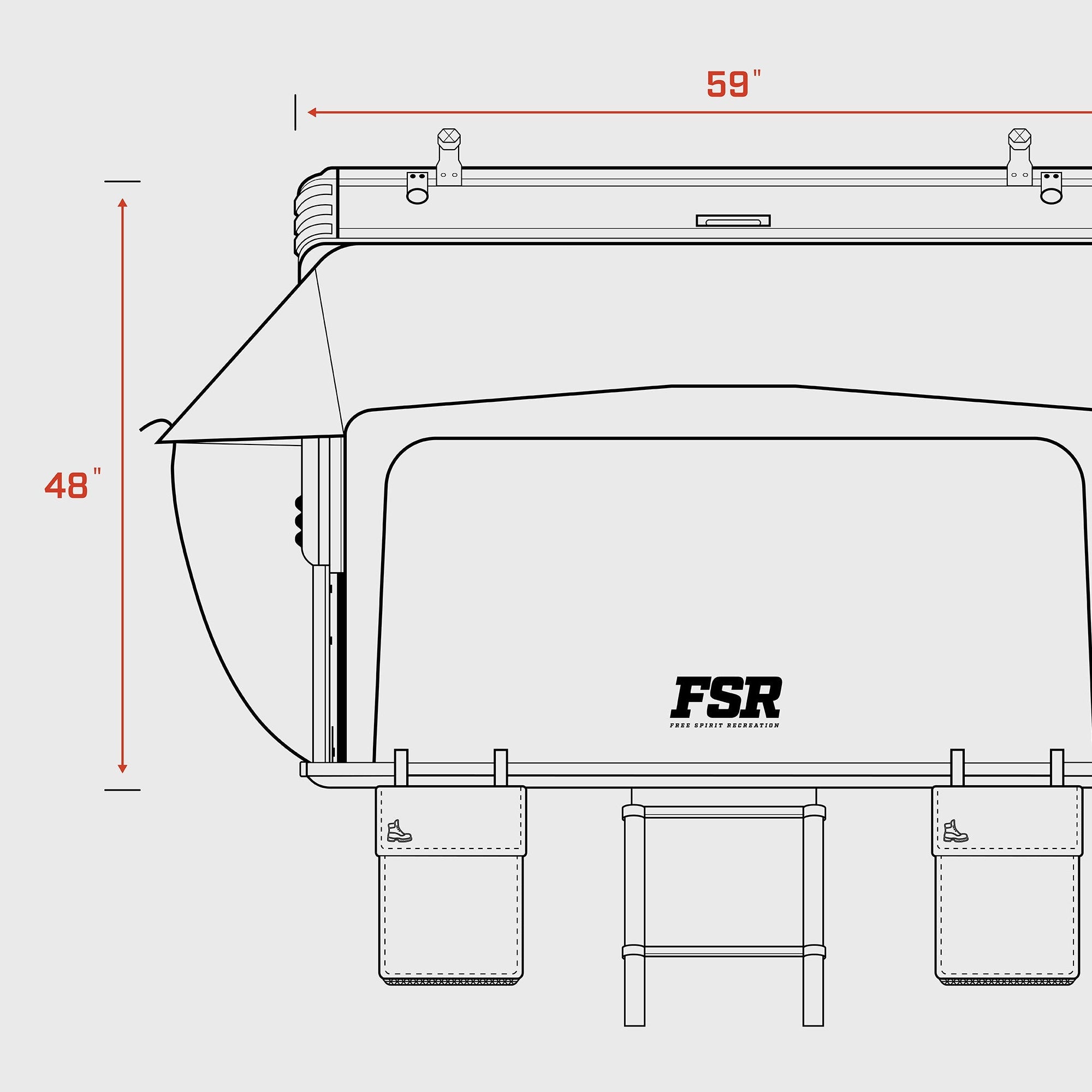 Kali - Rooftop tent | Backcountry Sportsman