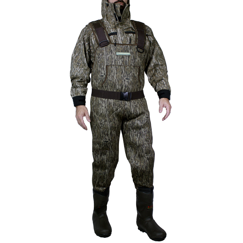 BAYOU 3.5mm Neoprene Camo Chest Wader 600g Boots | Backcountry Sportsman