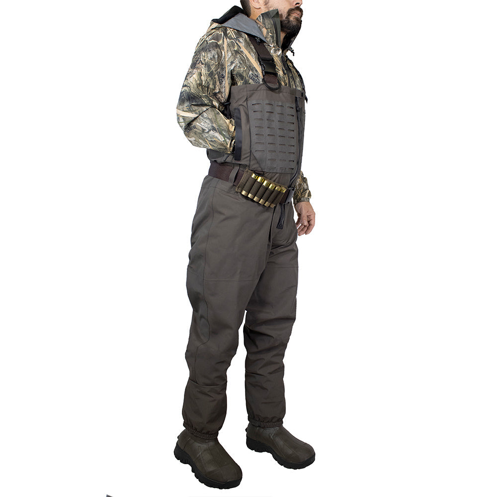 PINNACLE Zippered Breathable Camo Wader 1200g | Backcountry Sportsman
