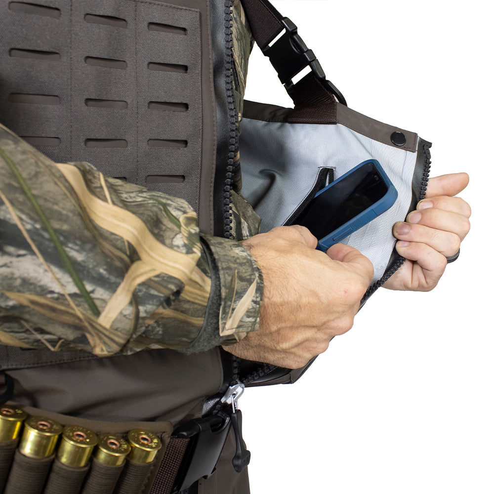 PINNACLE Zippered Breathable Camo Wader 1200g | Backcountry Sportsman