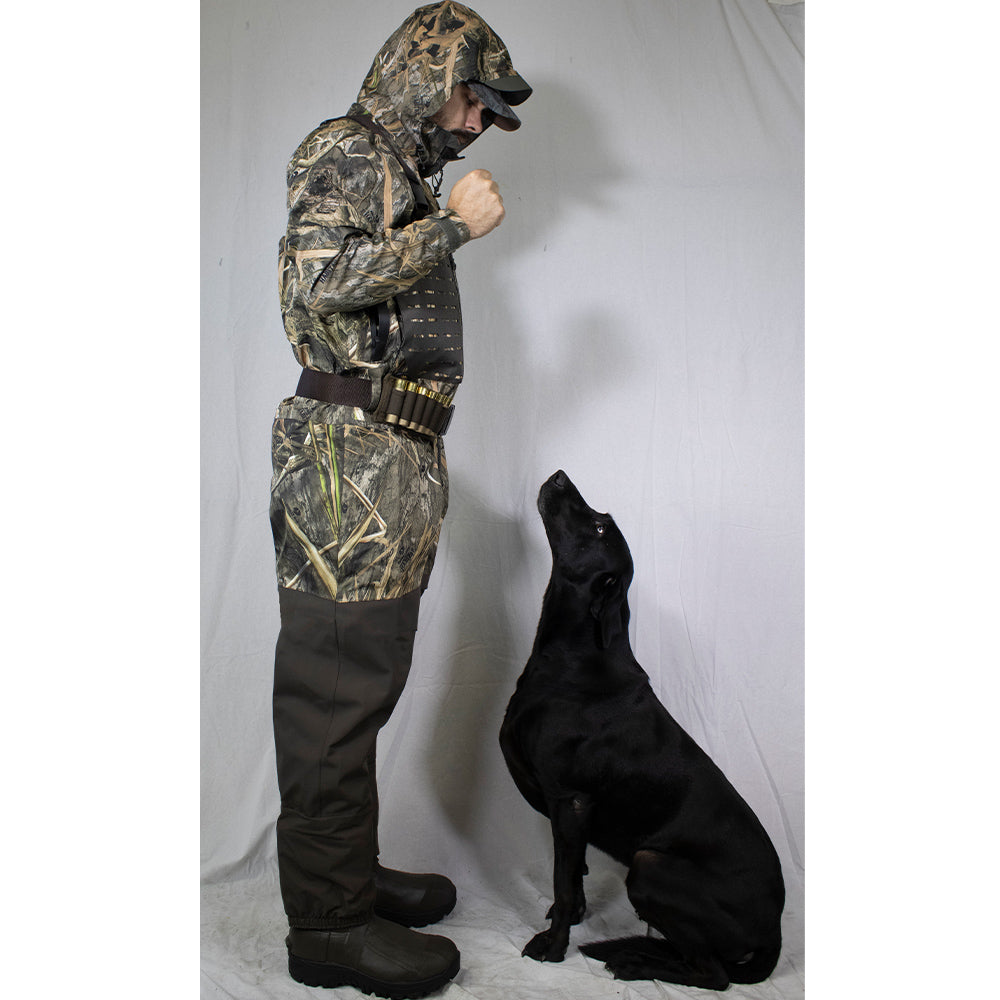 PINNACLE Zippered Breathable Camo Wader 1200g | Backcountry Sportsman
