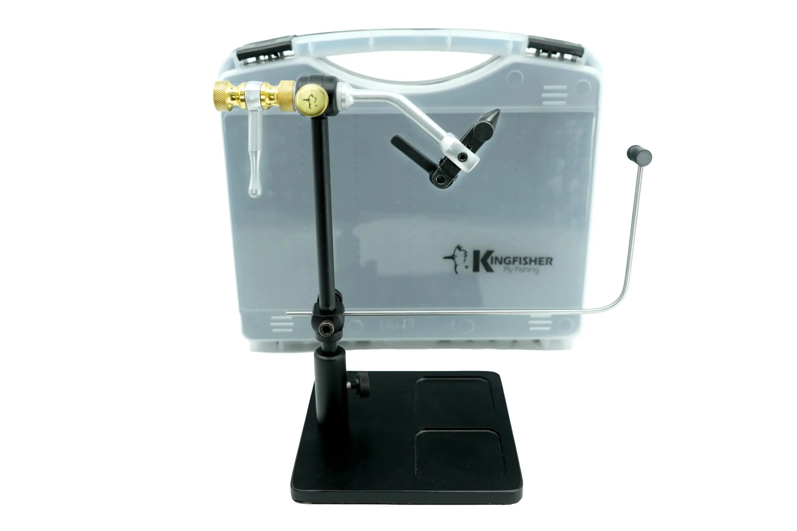 Kingfisher Fly Tying Bitterroot True Rotary Fly Tying Vise Kit with Tool | Backcountry Sportsman
