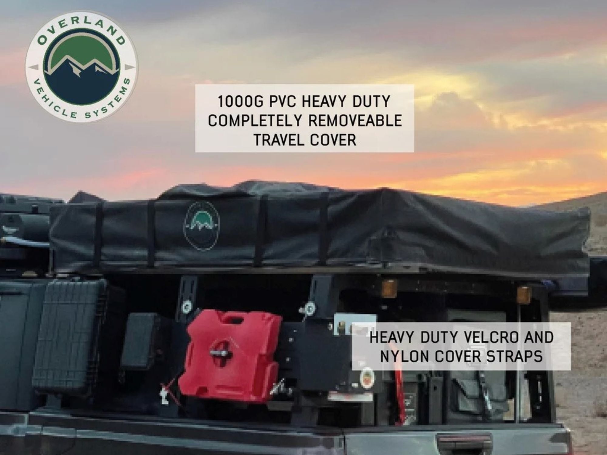 Overland Vehicle Systems Nomadic 4 Roof Top Tent - 4 Person | Backcountry Sportsman