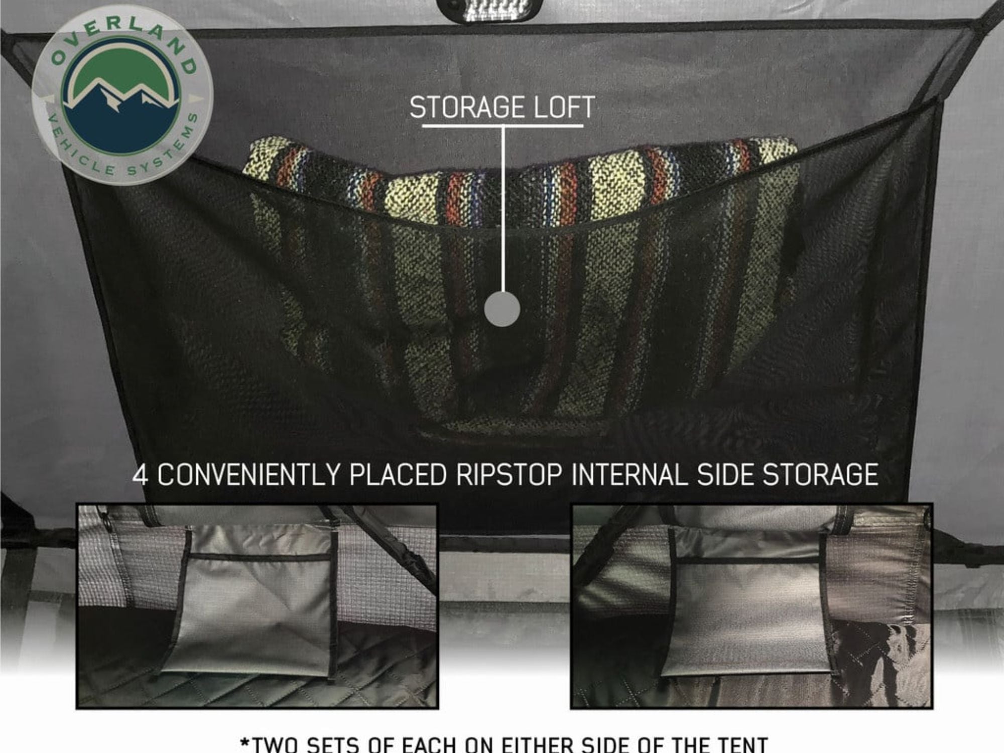 Overland Vehicle Systems Nomadic 4 Roof Top Tent - 4 Person | Backcountry Sportsman