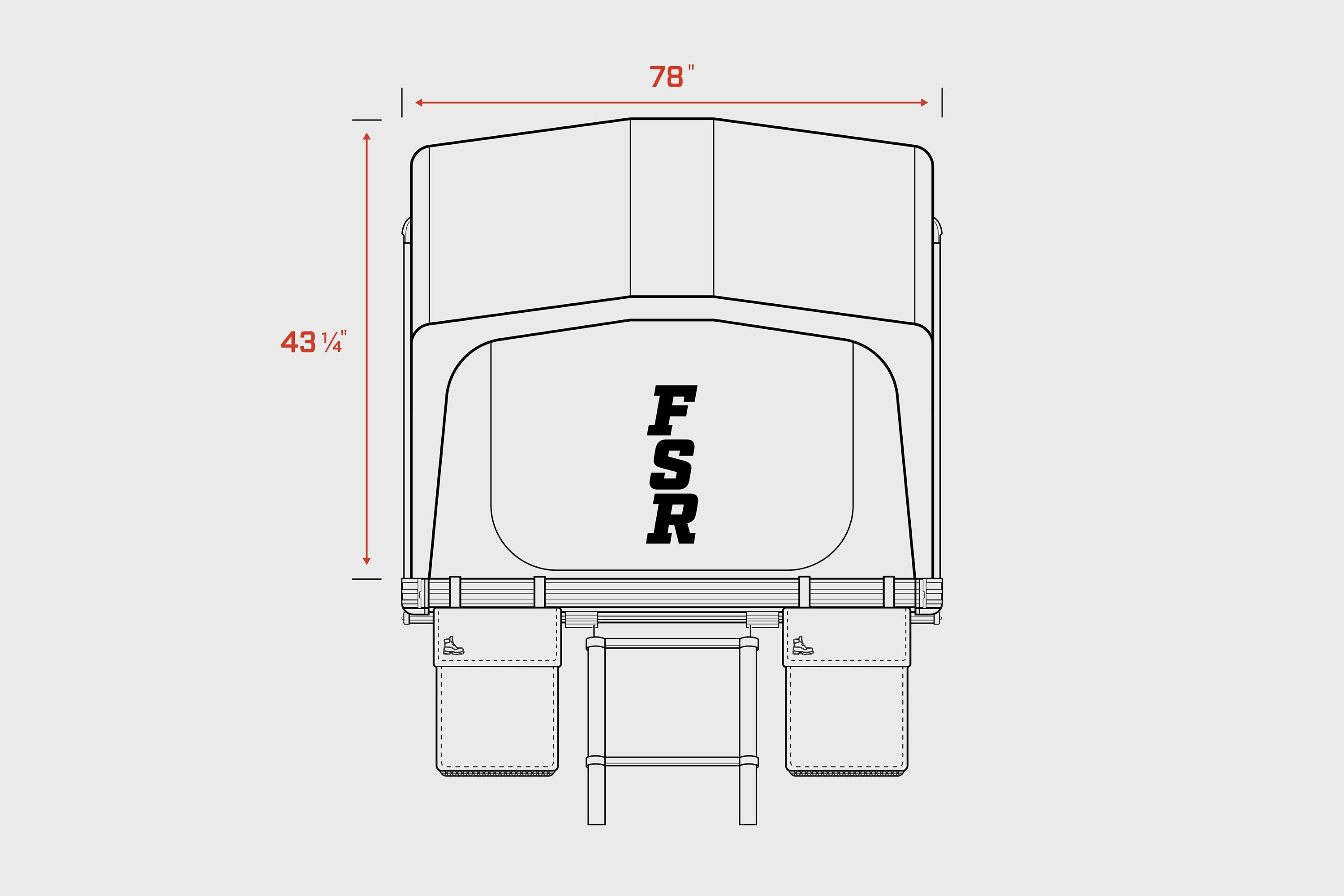 Nova King - Hybrid Foldout Rooftop Tent | Backcountry Sportsman