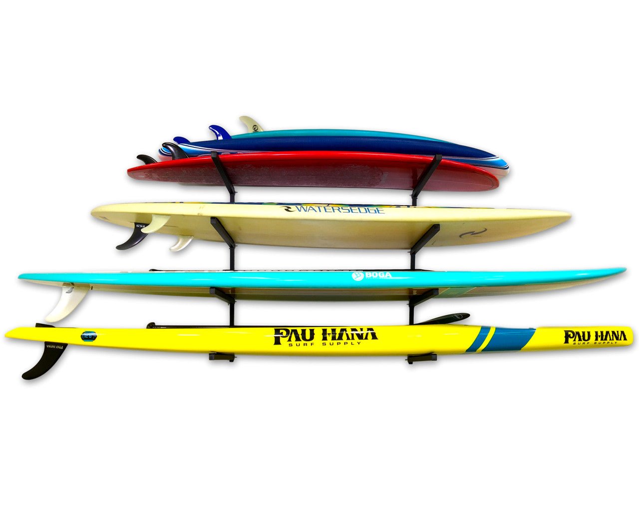 Kona SUP & Surfboard Storage | Indoor Adjustable Rack | 4 Level | Backcountry Sportsman