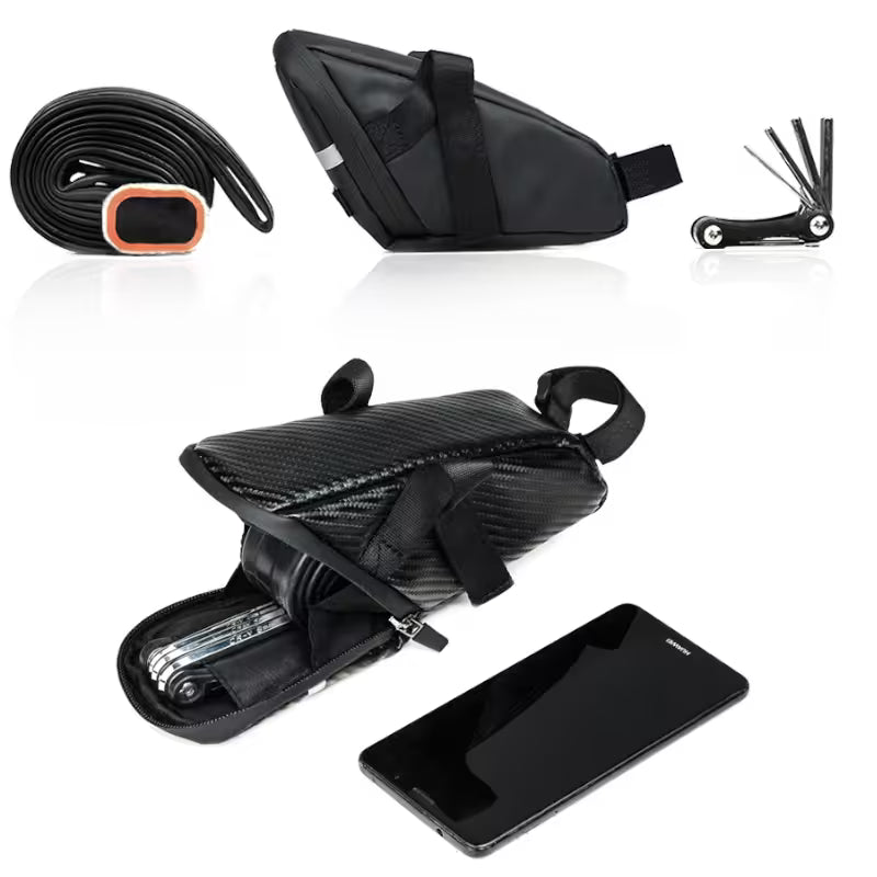 RHINOWALK Waterproof Storage Saddle Bag Seat Cycling Tail Rear reflection Bag Saddle-RK18558 | Backcountry Sportsman