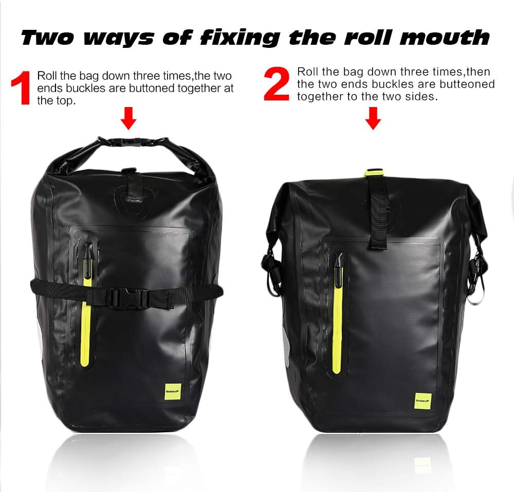 Rhinowalk Waterproof Bike Pannier Bag,(for Bicycle Cargo Rack Saddle Bag Shoulder Bag-RK19661 25L | Backcountry Sportsman
