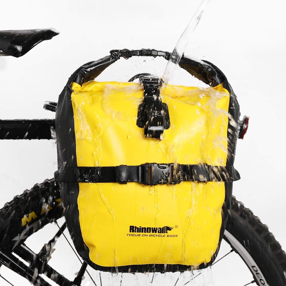 Rhinowalk Waterproof Bike Pannier Bag for Bicycle Cargo Rack Saddle Bag Shoulder Bag Laptop Pannier Rack-RK19663 20L | Backcountry Sportsman
