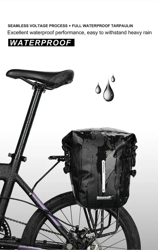 Rhinowalk Waterproof Pannier Rear Rack Bag-RK6202 7L | Backcountry Sportsman