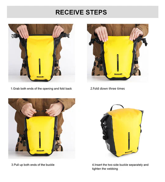 Rhinowalk Waterproof Pannier Rear Rack Bag-RK6202 7L | Backcountry Sportsman