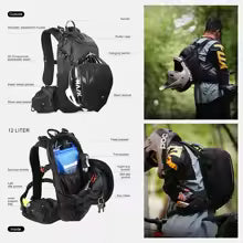 Rhinowalk Climbing Backpack Cycling Backpack Outdoor Sports Bag Travel Backpack Camping Hiking Backpack RK8202 12L | Backcountry Sportsman