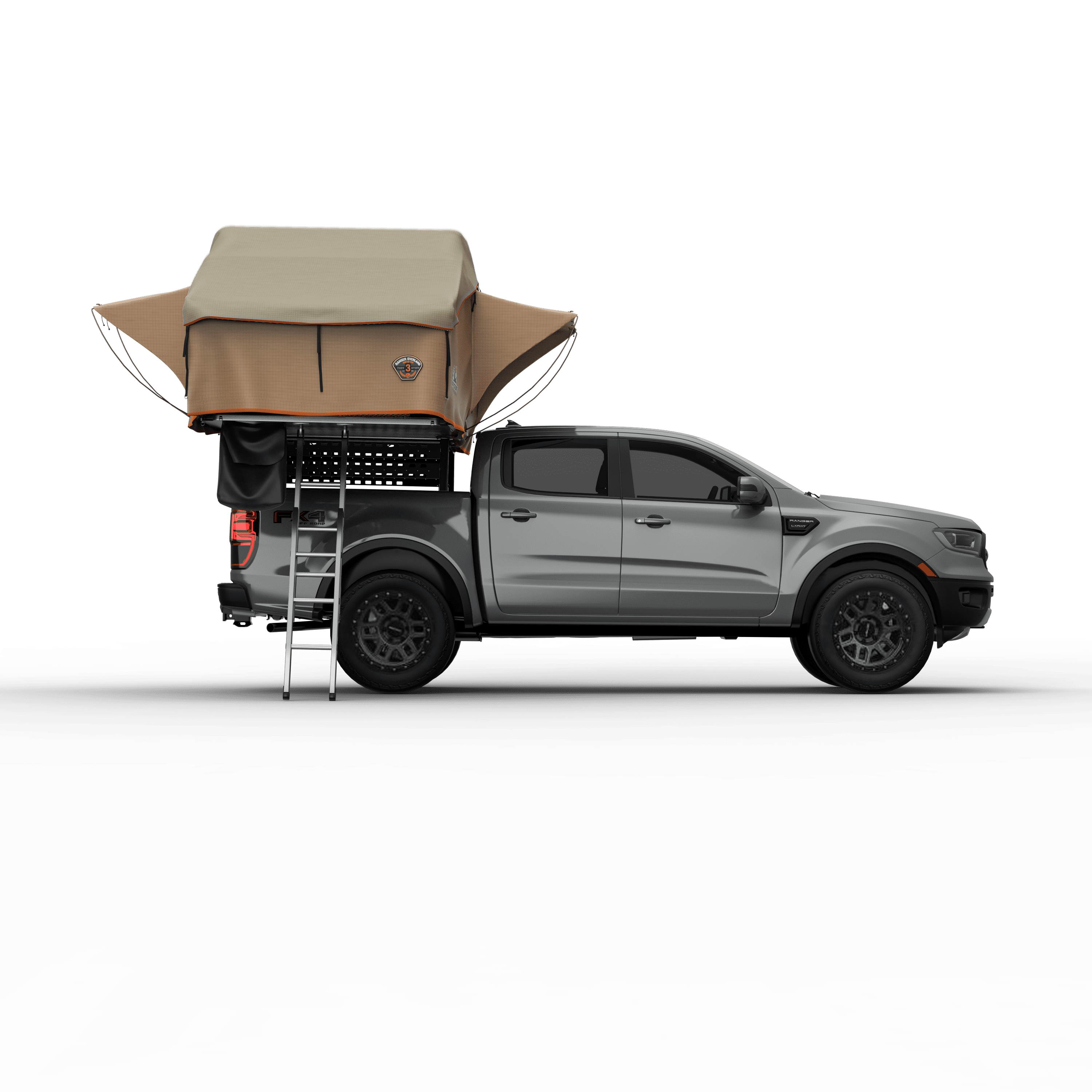 Ranger 65 Softshell Rooftop Tent – 3 Person – Tan – Heavy-Duty Overland Gear | Backcountry Sportsman