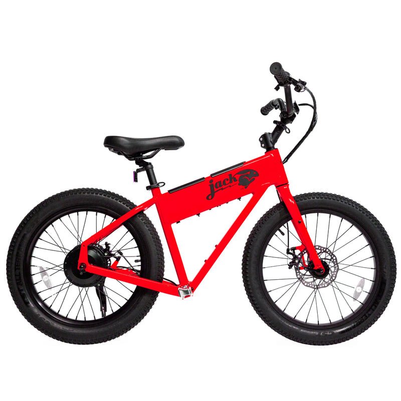 JackRabbit XG - Lightweight & Compact XL Micro eBike, Red | Backcountry Sportsman