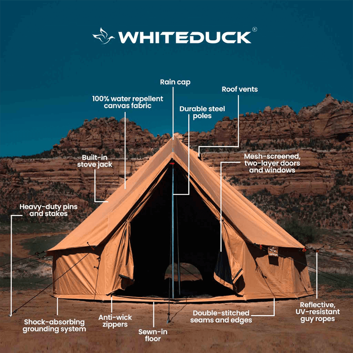 20' Regatta Bell Tent | Backcountry Sportsman