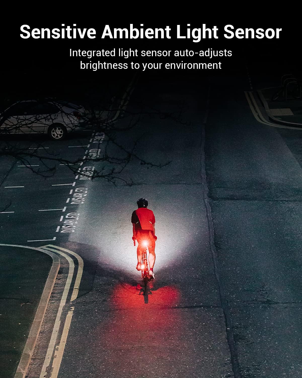 Magicshine SEEMEE 200 Rechargeable Bike Tail Lights,200 Lumens Max Output,360° Visibility Bicycle Lights, Smart Brake Sensor IPX6 Waterproof Rear Bike Lights 5 Modes for Road Urban Cyclists | Backcountry Sportsman