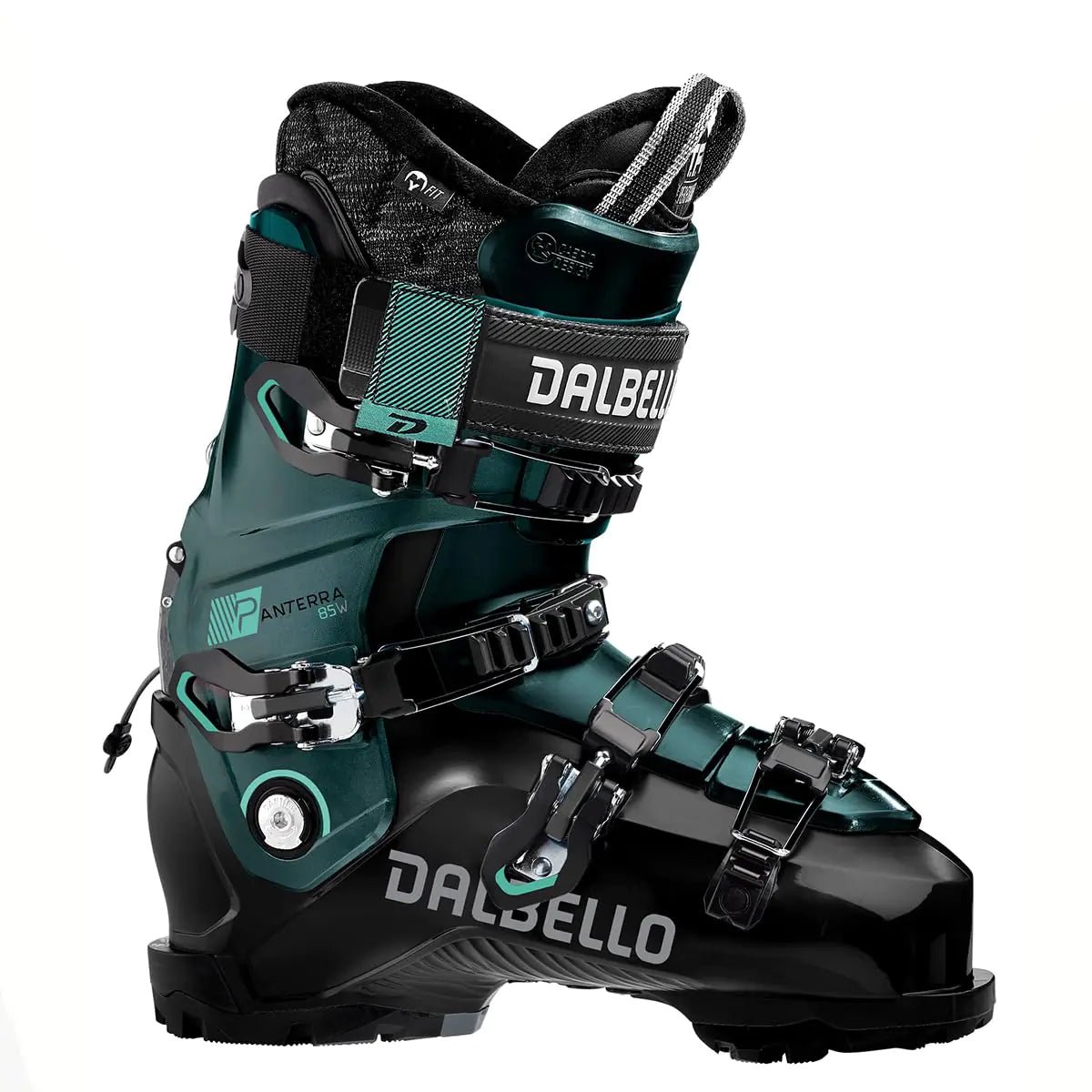 DALBELLO Womens Panterra 85 Ski Boots 2024 Black/Opal Green 22.5 | Backcountry Sportsman