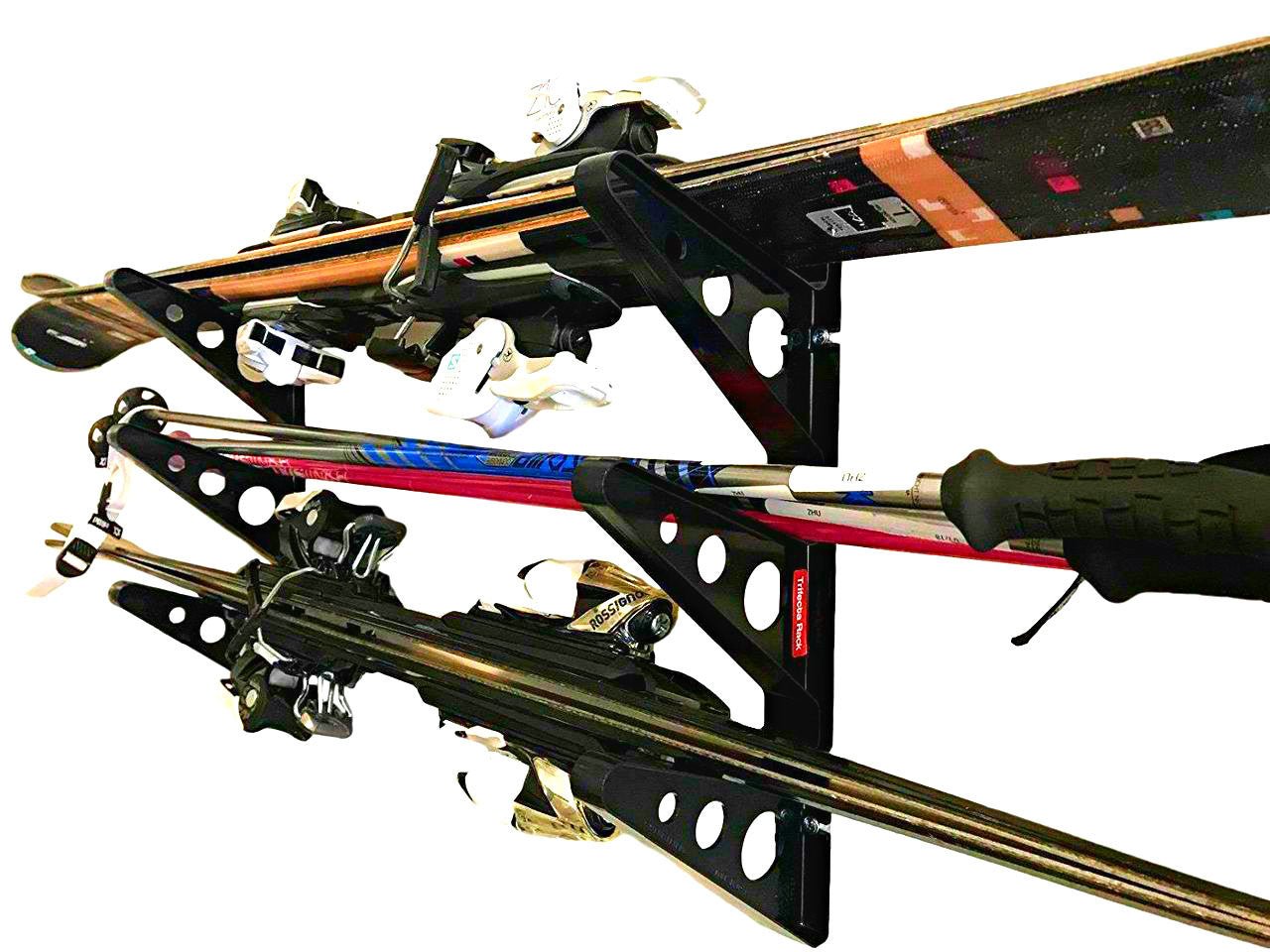 Trifecta Ski Storage Rack | 3 Levels | Backcountry Sportsman