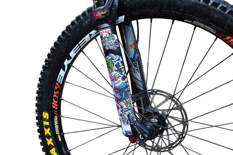 Enlee 3D Bicycle Sticker MtTB PVC Anti-Scratch Waterproof No Yellowing Protective Film Bicycle Frame Protector Accessories TM01 | Backcountry Sportsman