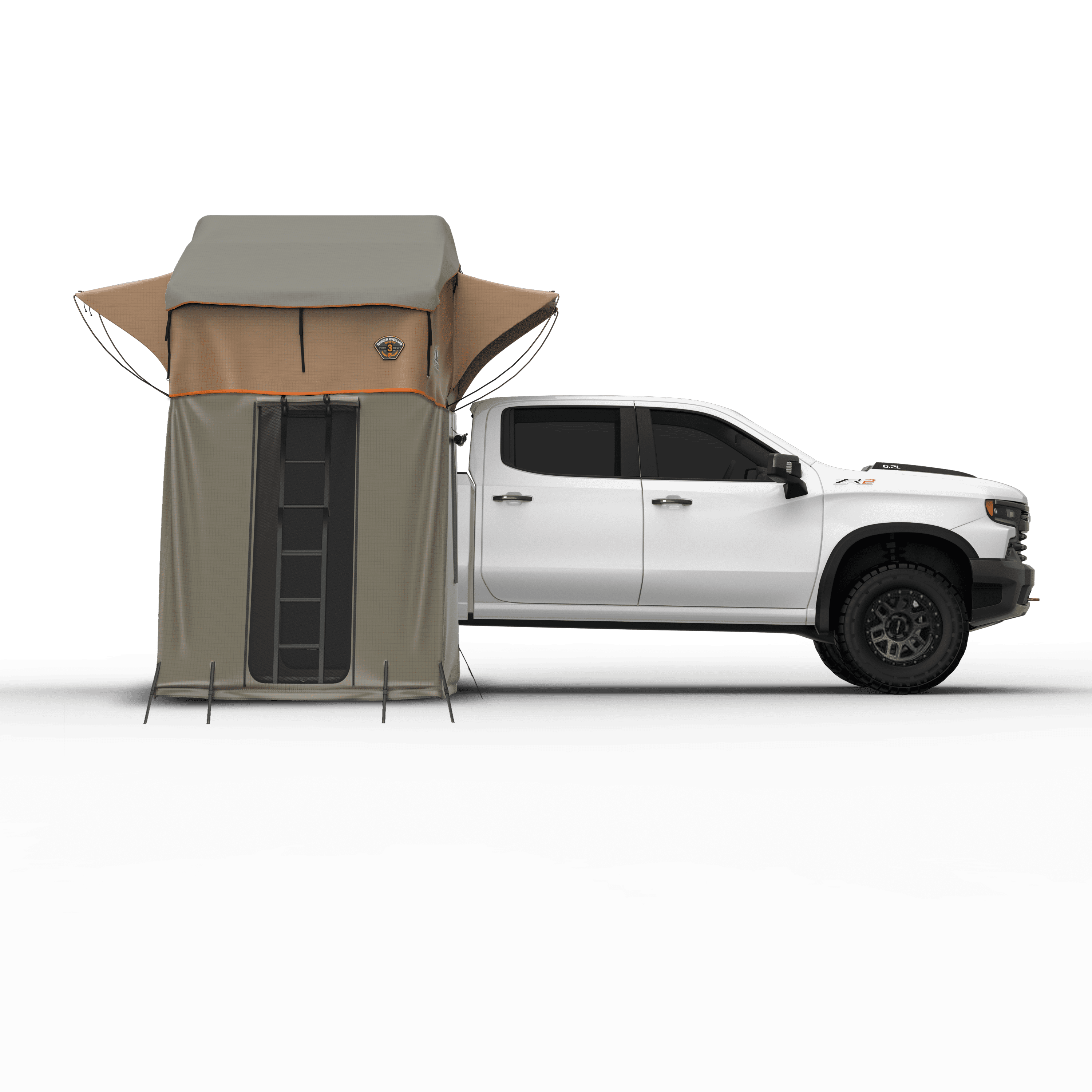 Ranger 65 Softshell Rooftop Tent – 3 Person – Tan – Heavy-Duty Overland Gear | Backcountry Sportsman