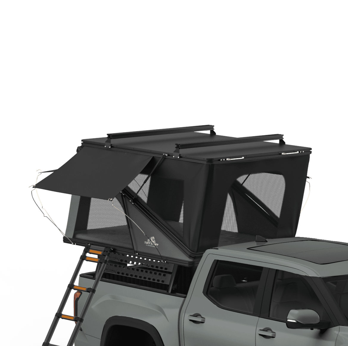 Alpine 61 Hardshell Rooftop Tent – Aluminum, 2–3 Person, 4-Season Overland Tent for SUVs & Trucks – Black Compact Design | Backcountry Sportsman