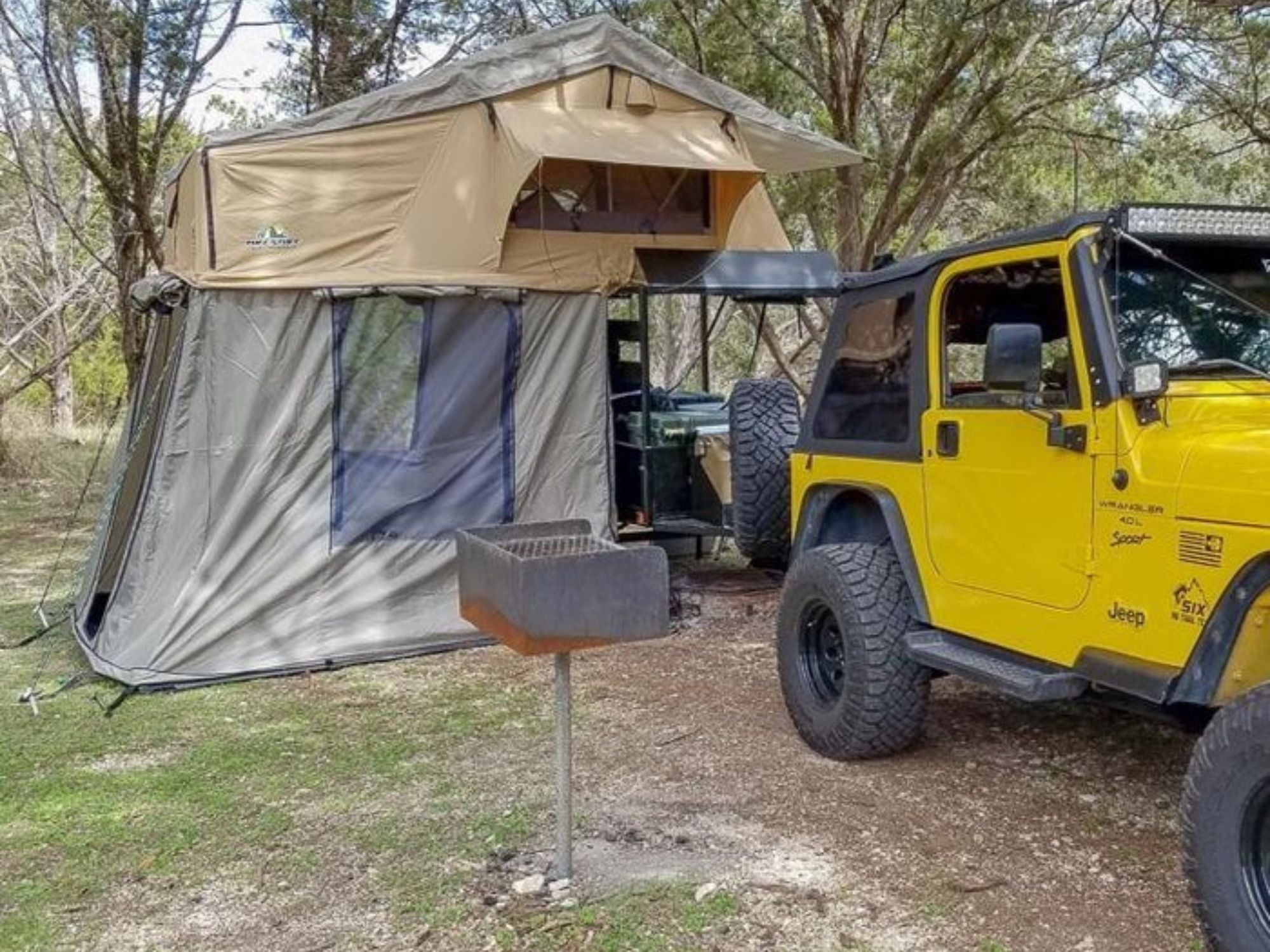 Tuff Stuff Elite Overland Roof Top Tent & Annex Room - 5 Person | Backcountry Sportsman