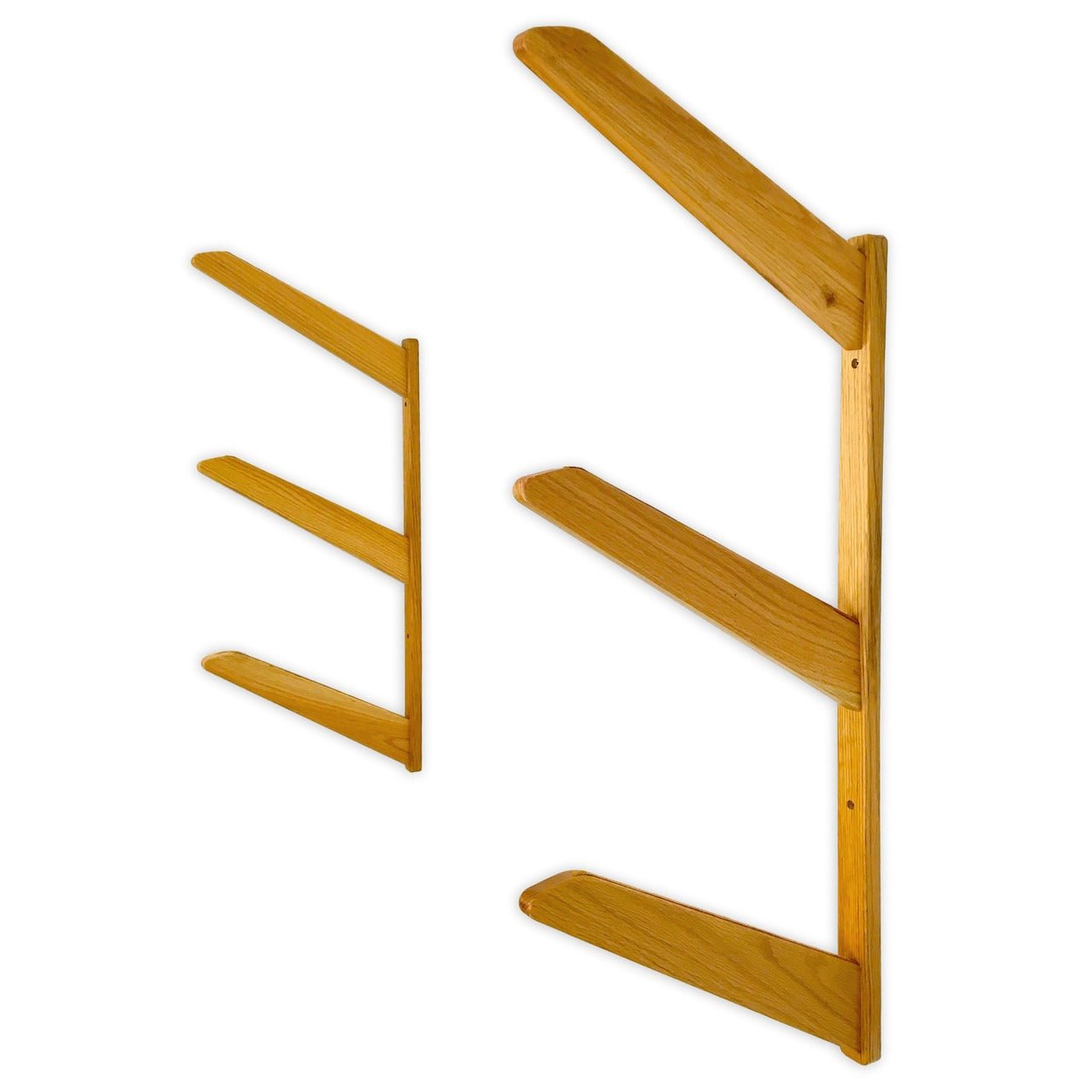 TidyTimber Snowboard Storage Wood Rack | Holds 3 Snowboards | Backcountry Sportsman
