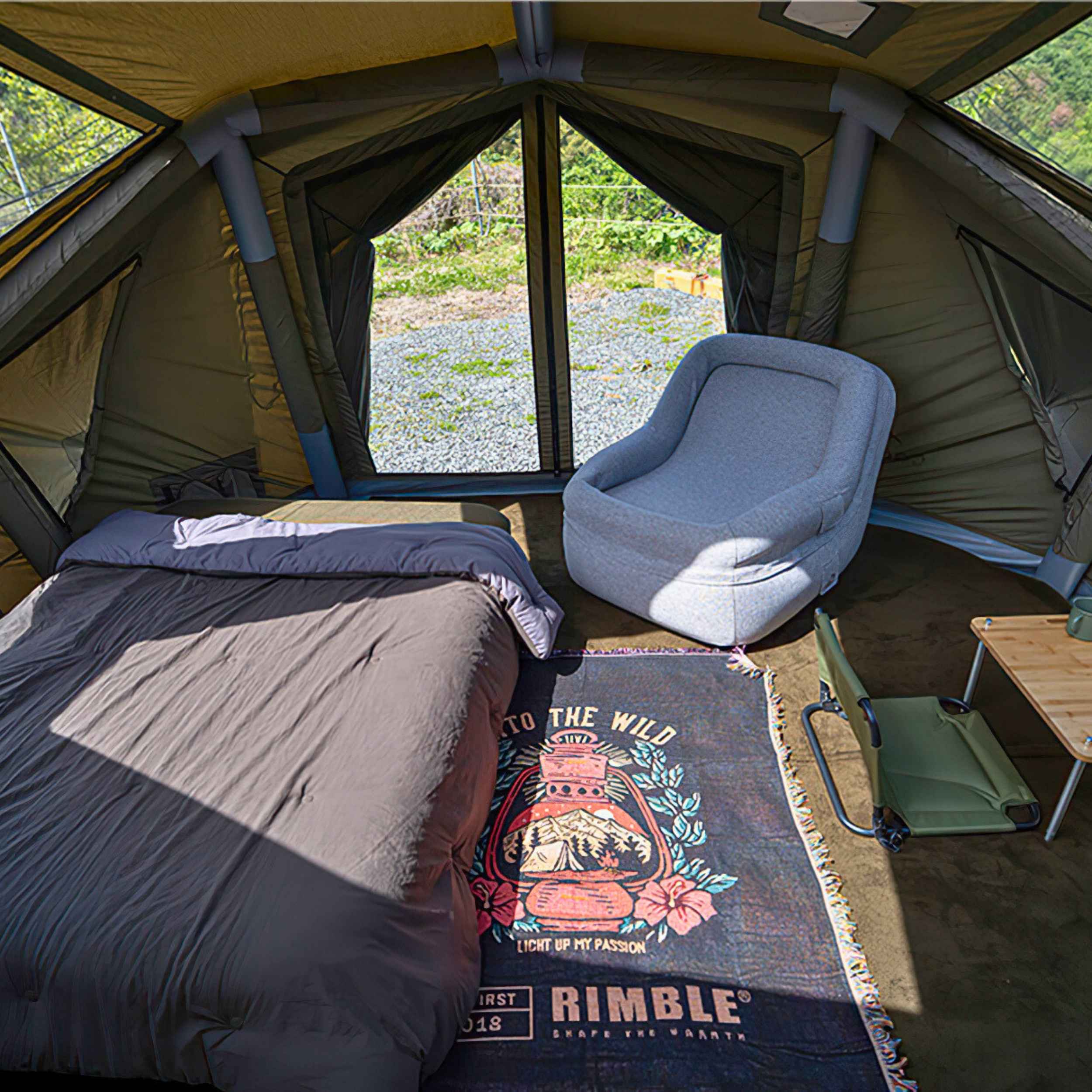 Coody | RBM Bestona Inflatable Tent for 2-4 Person (Forest Green) | Backcountry Sportsman