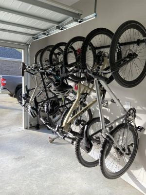 G-Bike | Adjustable Wall Storage System | Holds 5 Bikes | Backcountry Sportsman