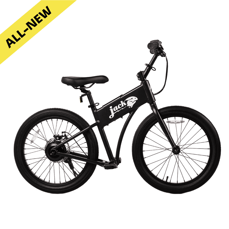 JackRabbit OG2 - Lightweight & Compact Micro eBike, Black | Backcountry Sportsman