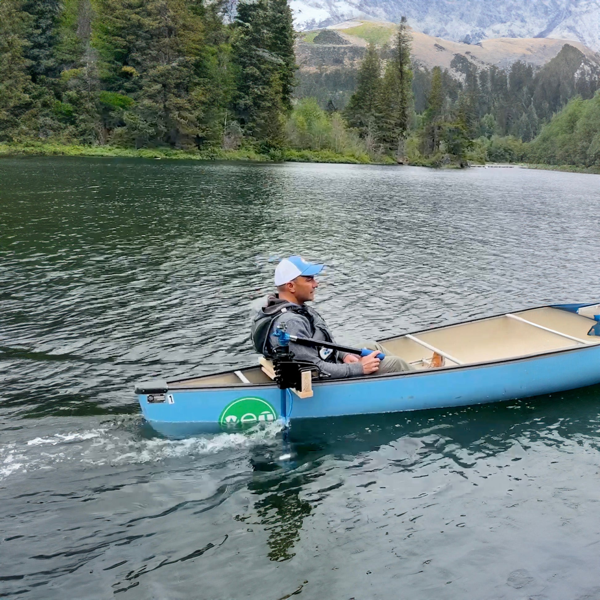 Canoe Motor Mounting Plate | Backcountry Sportsman