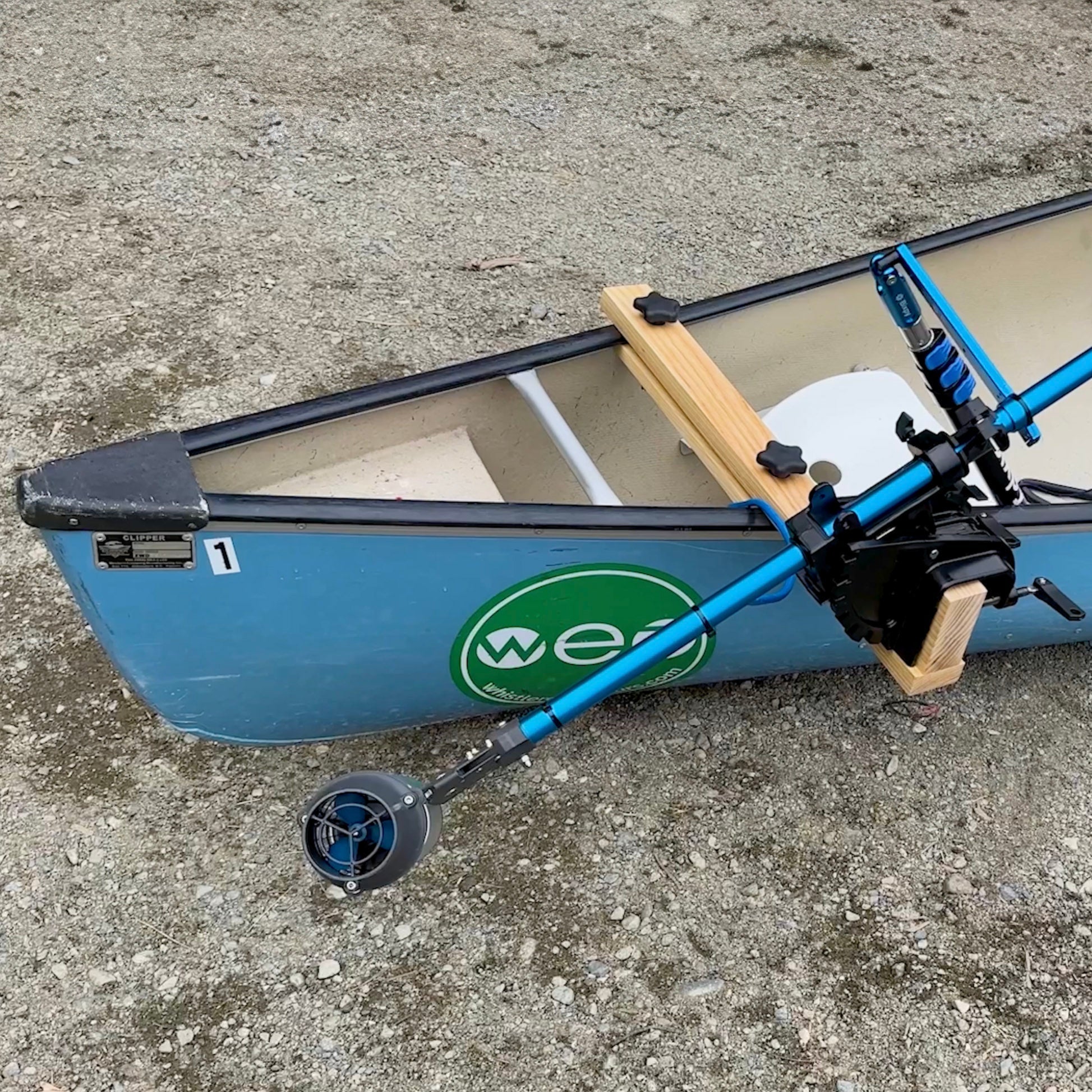 Canoe Motor Mounting Plate | Backcountry Sportsman