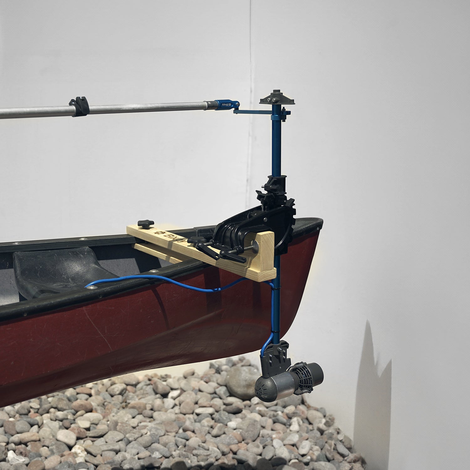 Canoe Motor Mounting Plate | Backcountry Sportsman