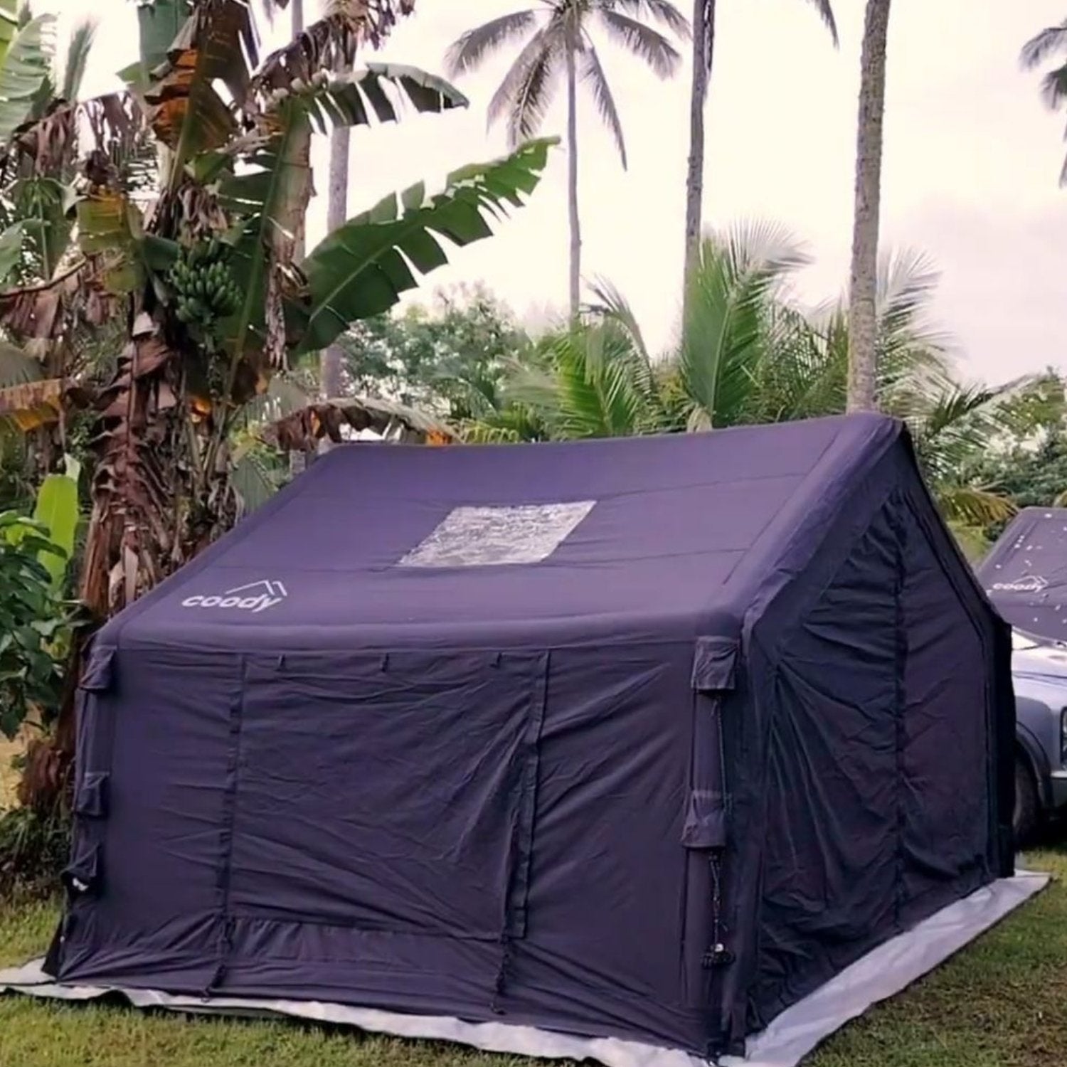 Coody 10 Black Inflatable Tent House for Camping (2-4 person) | Backcountry Sportsman