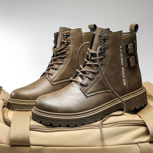 winter thick bottom hiking boots men - 9