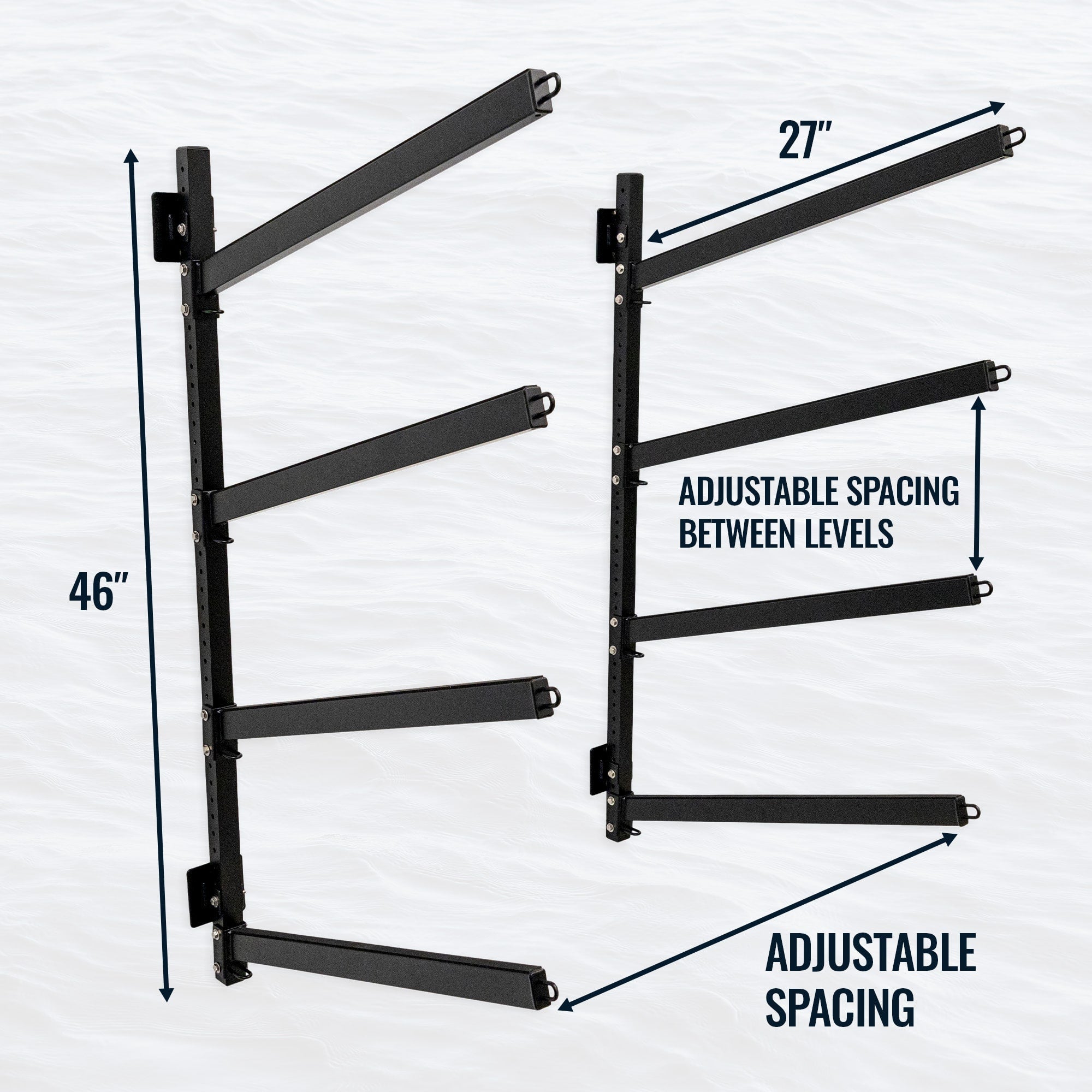 Sandbridge SUP & Surfboard Storage | Outdoor Adjustable Rack | 4 Level | Backcountry Sportsman