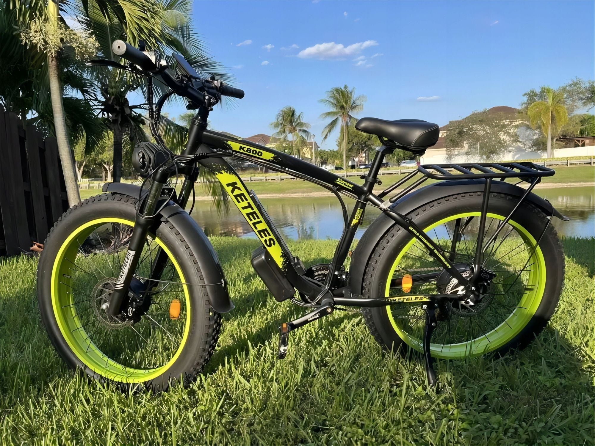 Electric Bike KETELES 48V 23AH Dual Motor 1000W*2 26"*4.0 MTB | Backcountry Sportsman