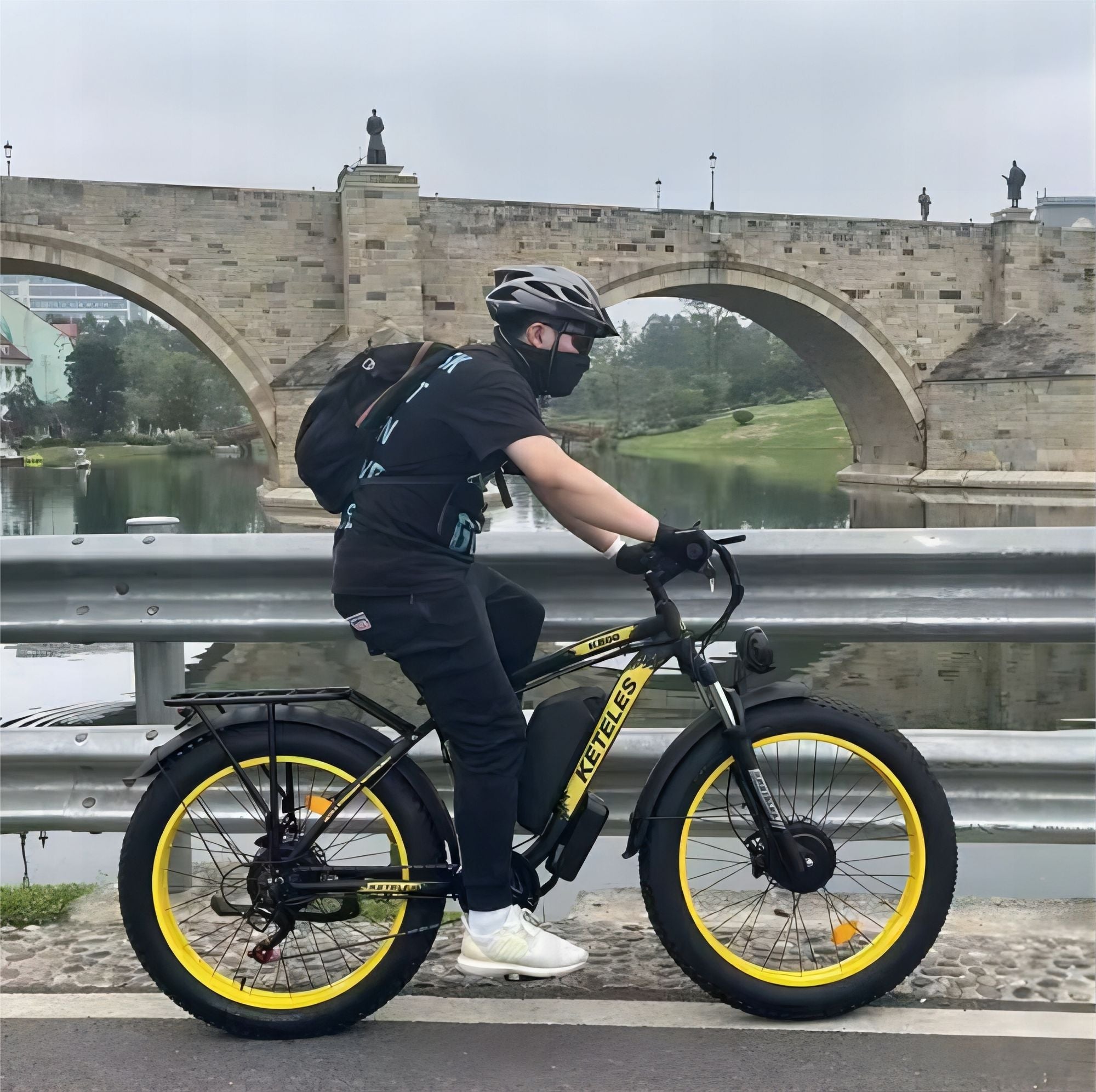 Electric Bike KETELES 48V 23AH Dual Motor 1000W*2 26"*4.0 MTB | Backcountry Sportsman