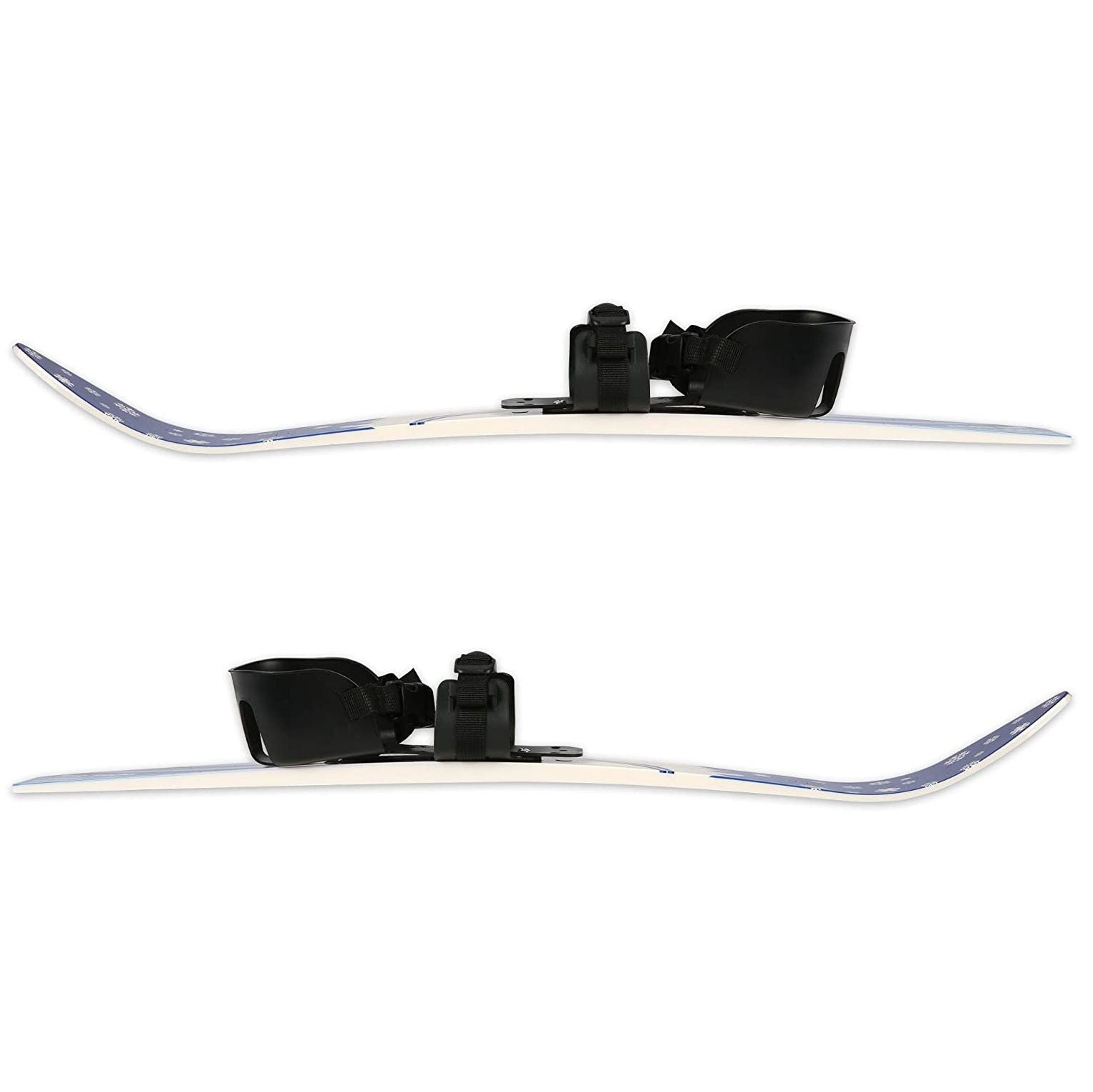 Snow Ski and Pole Set with Bindings 25.6" Ski Boards for Kids Age 2-4 Beginners, Blue | Backcountry Sportsman