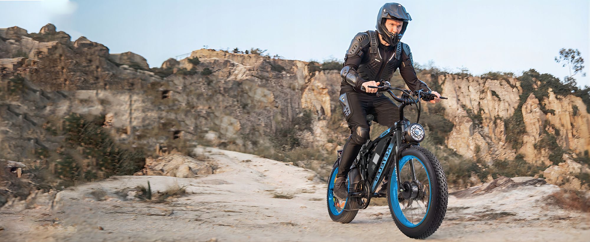 Electric Bike KETELES 48V 23AH Dual Motor 1000W*2 26"*4.0 MTB | Backcountry Sportsman